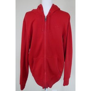 Nike 6.0 Red Zip Up Hoddie Medium
